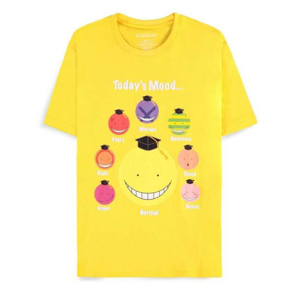 Assassination Classroom Camiseta Koro-Sensei Today's Mood talla L