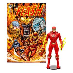 Figura & Cómic Page Punchers The Flash Barry Allen DC Direct (The Flash Comic) 18 cm
