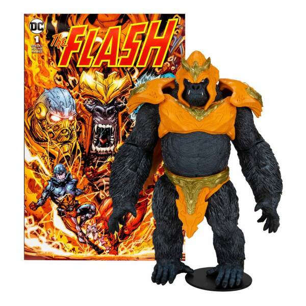 Figura Megafigs & Cómic Page Punchers Gorilla Grodd DC Direct (The Flash Comic) 30 cm