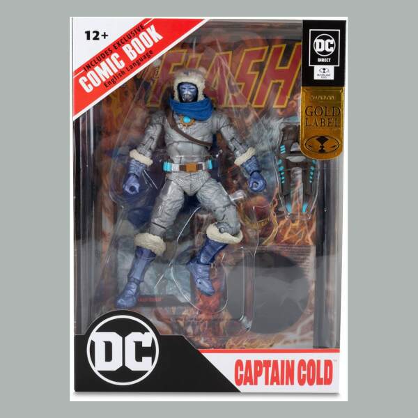 Figura & Cómic Captain Cold Variant DC Direct (Gold Label) (The Flash) 18 cm - Collector4u.com