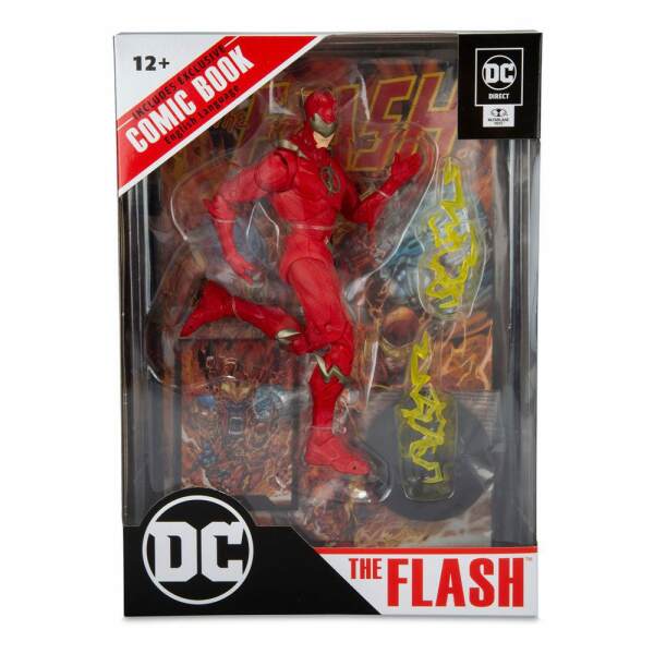 Figura & Cómic Page Punchers The Flash Barry Allen DC Direct (The Flash Comic) 18 cm - Collector4u.com