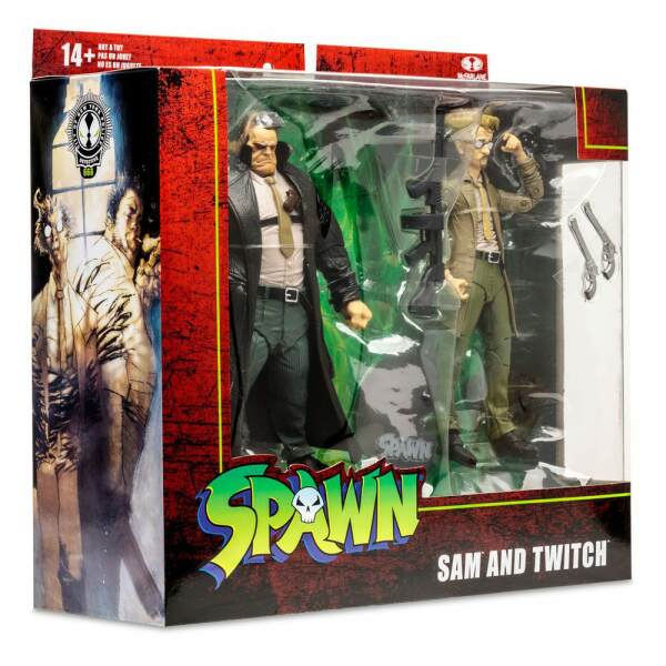 Figura Sam y Twitch Spawn Deluxe Set 18 cm - Collector4u.com
