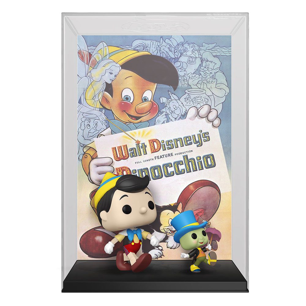 Funko Poster y Figura Pinocchio Disney POP! Movie 9 cm