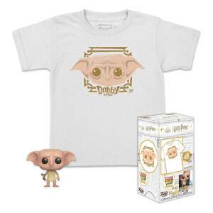 Harry Potter Pocket POP! & Kids Tee Set de Minifigura y Camiseta Dobby (KD) talla XL