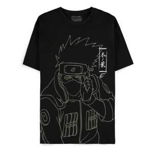 Naruto Shippuden Camiseta Kakashi Line Art talla XL