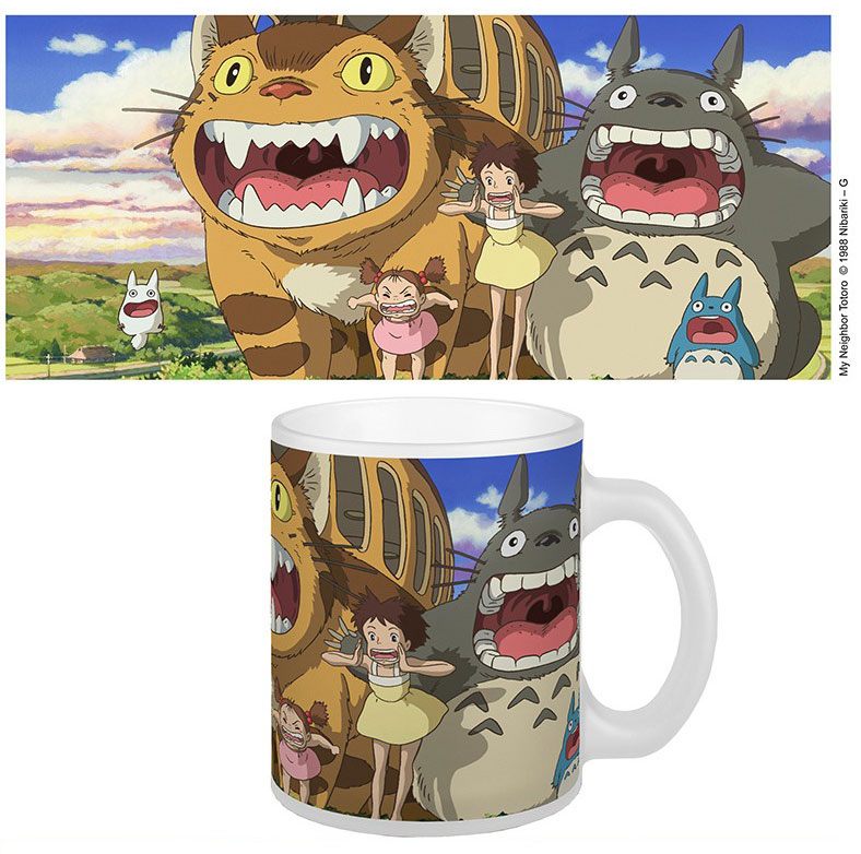 Studio Ghibli Taza Nekobus & Totoro