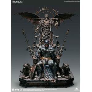 DC Comics Estatua 1/4 Batman on Throne Premium Edition 92 cm