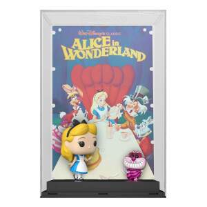 Disney's 100th Anniversary POP! Movie Poster & Figura Alice in Wonderland 9 cm