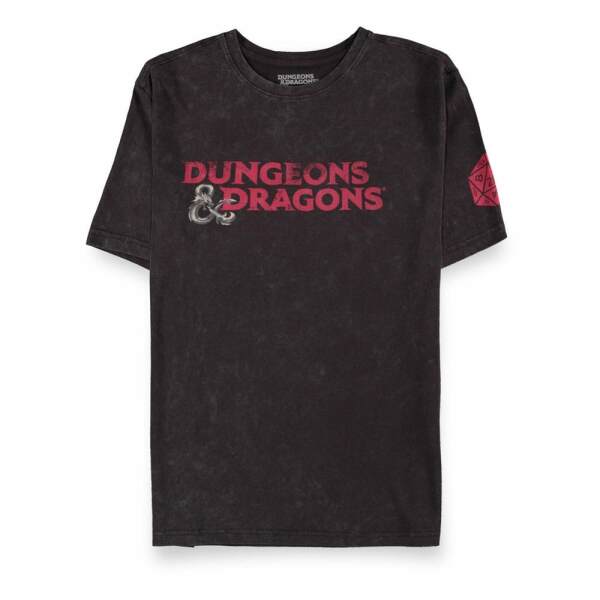 Dungeons & Dragons Camiseta Logo rojo talla L