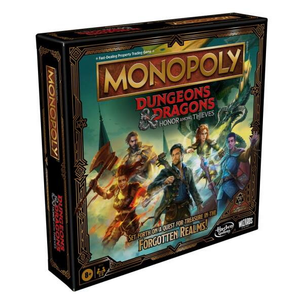 Dungeons & Dragons: Honor entre ladrones Monopoly *Edición Inglés*