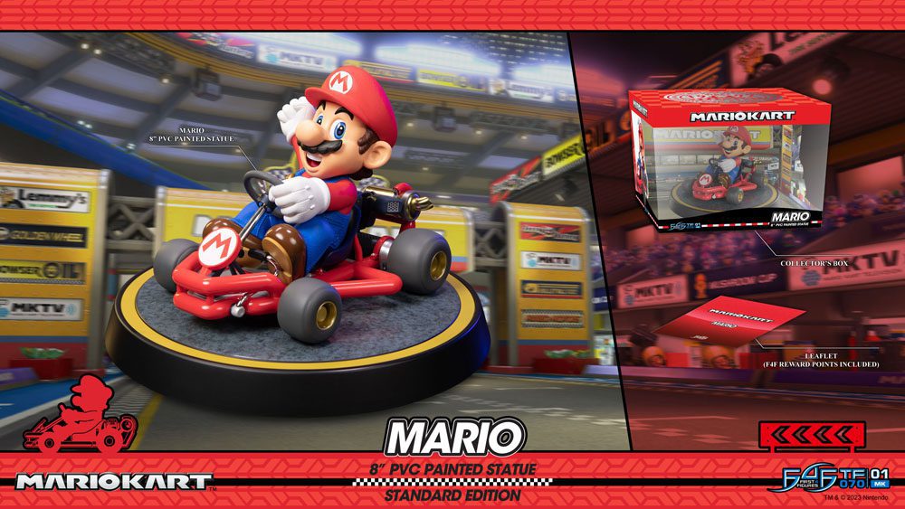 Mario Kart Estatua PVC Mario Standard Edition 19 cm