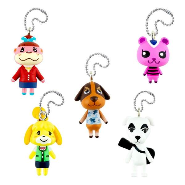 Animal Crossing Llaveros Danglers 3 cm Mystery Capsule Expositor (12) - Collector4U
