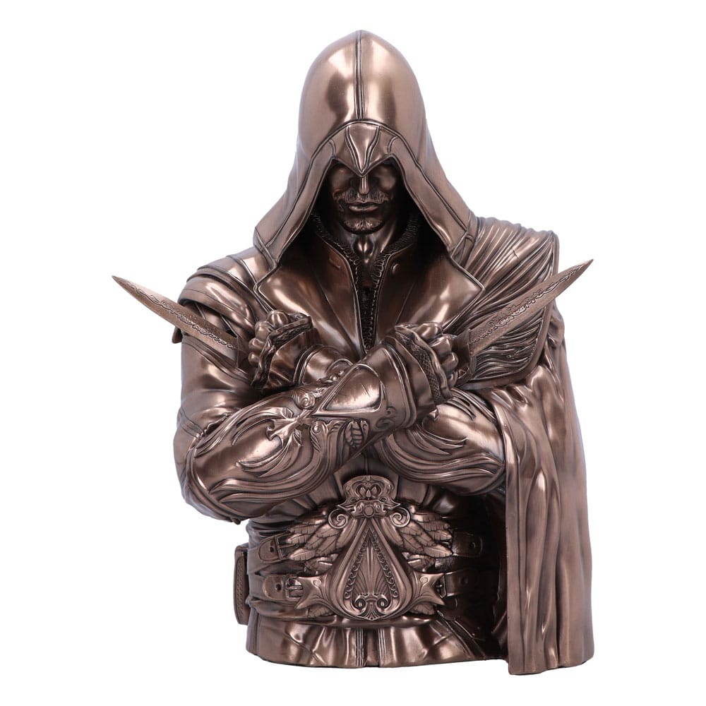 Assassin’s Creed Valhalla Busto Ezio Bronce 30 cm