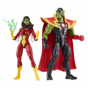 Avengers Marvel Legends Figuras Skrull Queen & Super-Skrull 15 cm - Collector4U