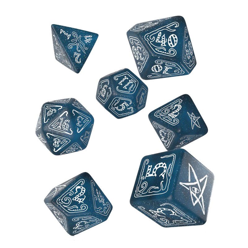 Call of Cthulhu Pack de Dados Abyssal & White (7)