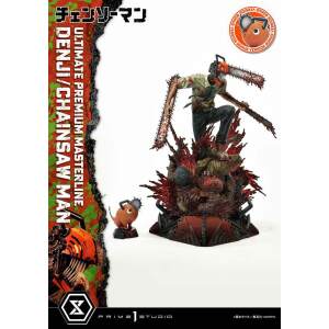 Chainsaw Man Estatua PVC 1/4 Denji Deluxe Bonus Version 57 cm - Collector4U