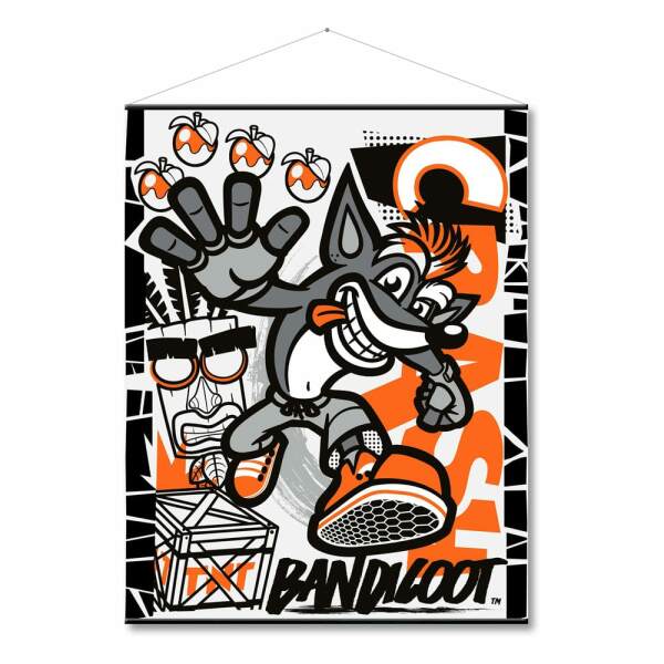 Crash Bandicoot Canvas Poster - Collector4U.com