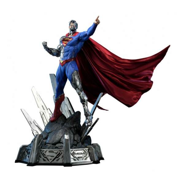 DC Comics Estatua 1/3 Cyborg Superman Exclusive 93 cm - Collector4U