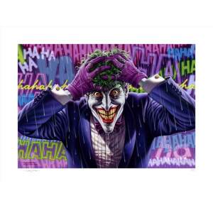 DC Comics Litografia The Joker: Last Laugh 46 x 61 cm - sin marco