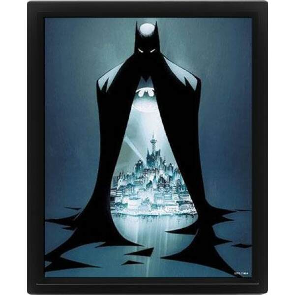 DC Comics Set de 3 Pósteres Efecto 3D Batman Gotham Protector 26 x 20 cm (3) - Collector4U