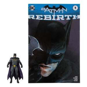 DC Direct Page Punchers Figura & Cómic Batman (Rebirth) 8 cm