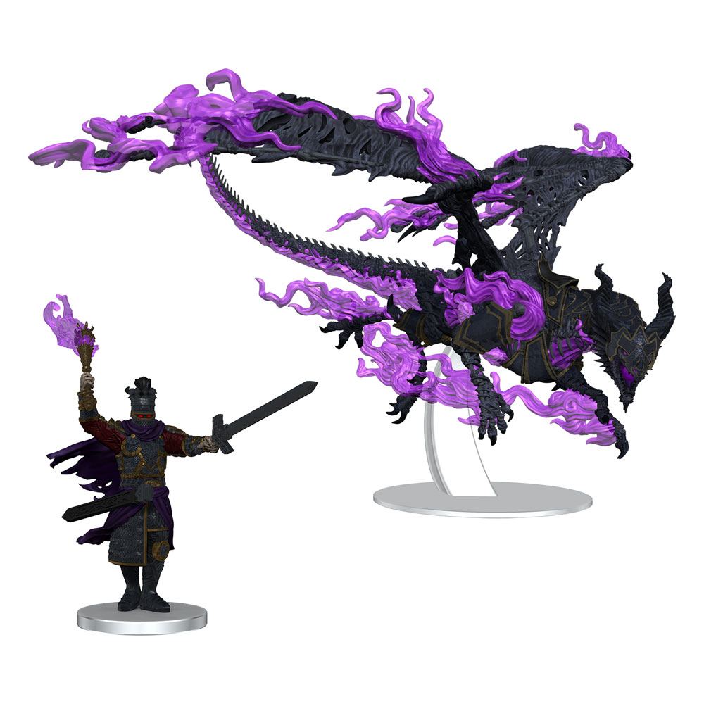 D&D Icons of the Realms Dragonlance Miniaturas prepintadas Lord Soth on Greater Death Dragon (Set 25)