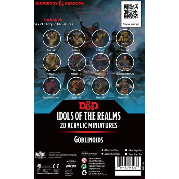 D&D Idols of the Realms Miniaturas 2D: Goblinoids - 2D Set - Collector4U.com