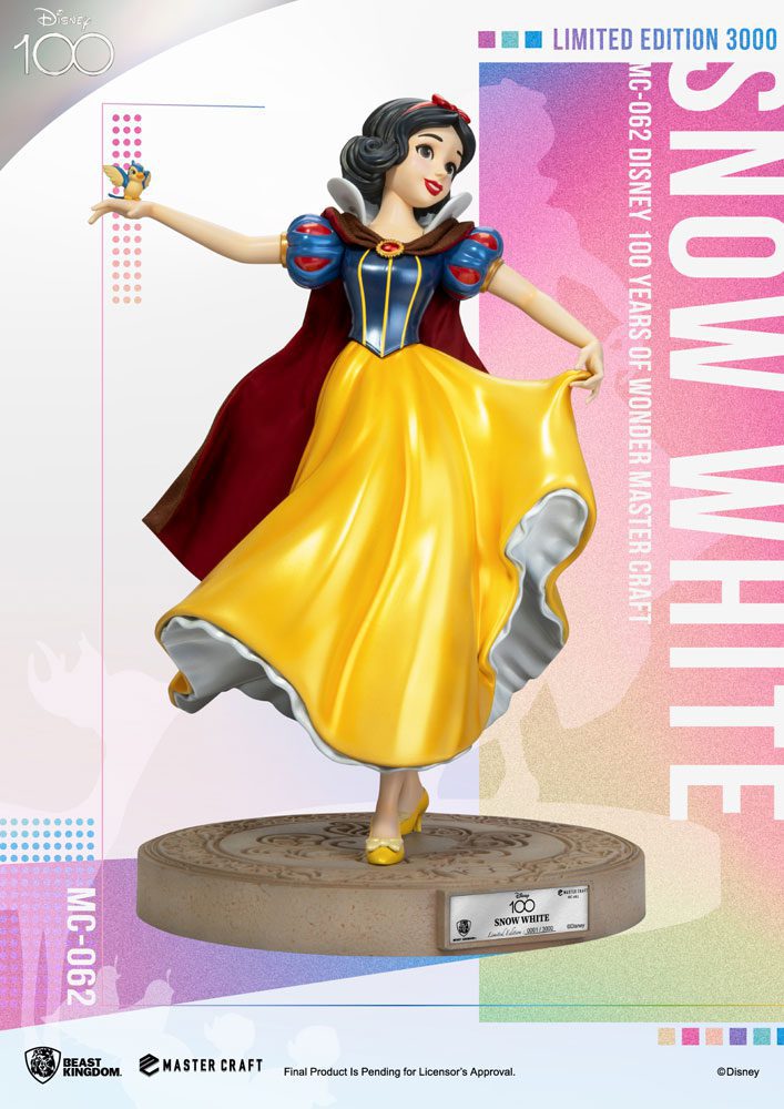 Disney 100 Years of Wonder Estatua Master Craft Snow White 40 cm