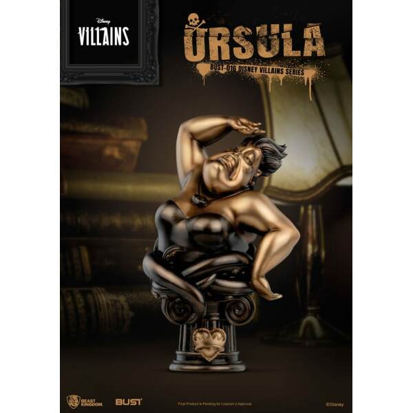 Disney Villains Series Busto PVC Ursula 16 cm - Collector4U