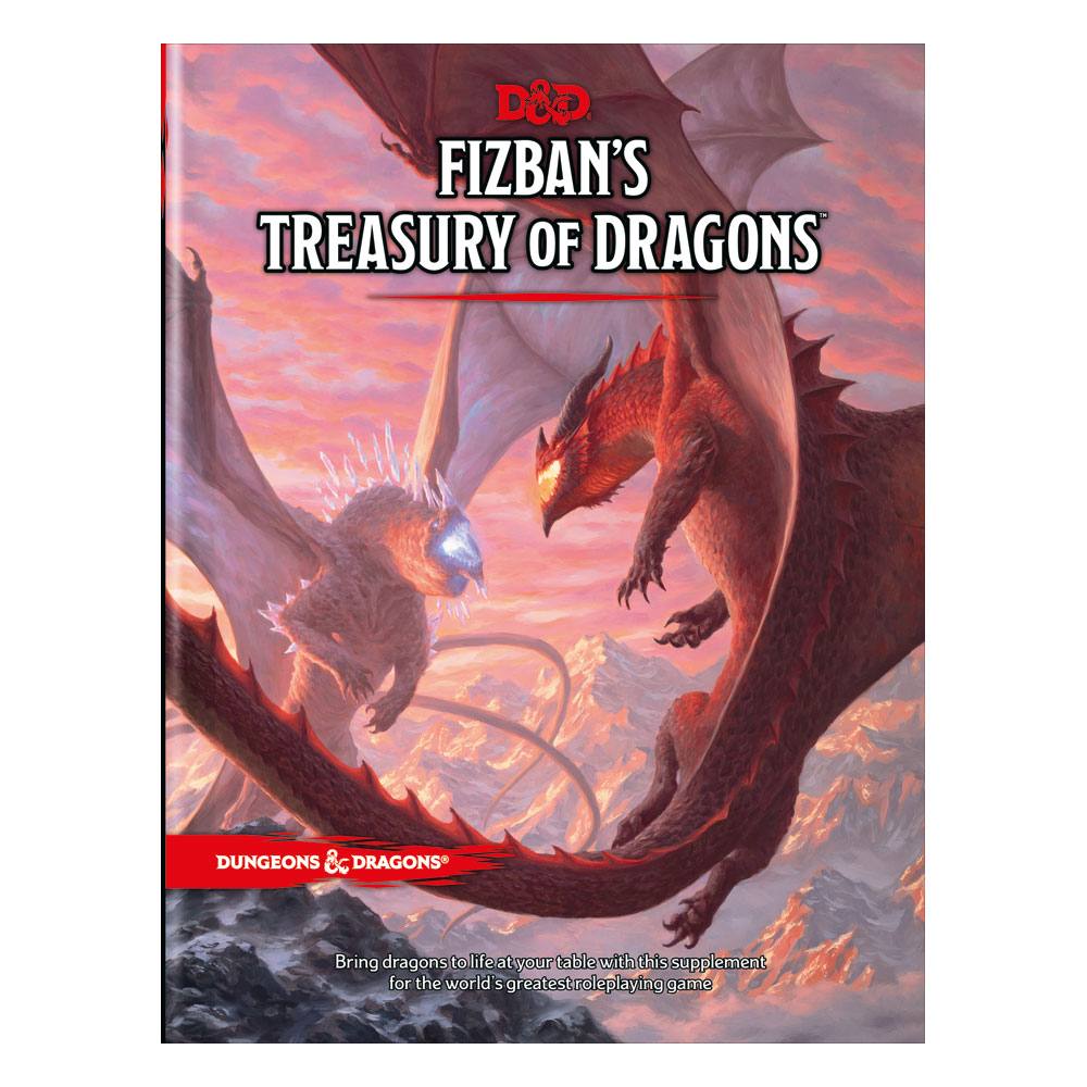 Dungeons & Dragons RPG aventura Fizban’s Treasury of Dragons Inglés