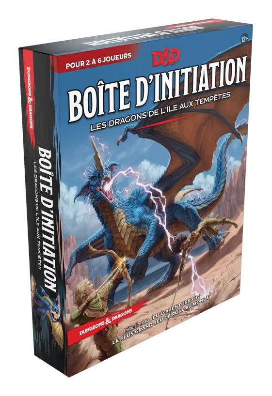 Dungeons & Dragons RPG Boîte d'Initiation : Les Dragons de l'Île aux Tempêtes francés - Collector4U