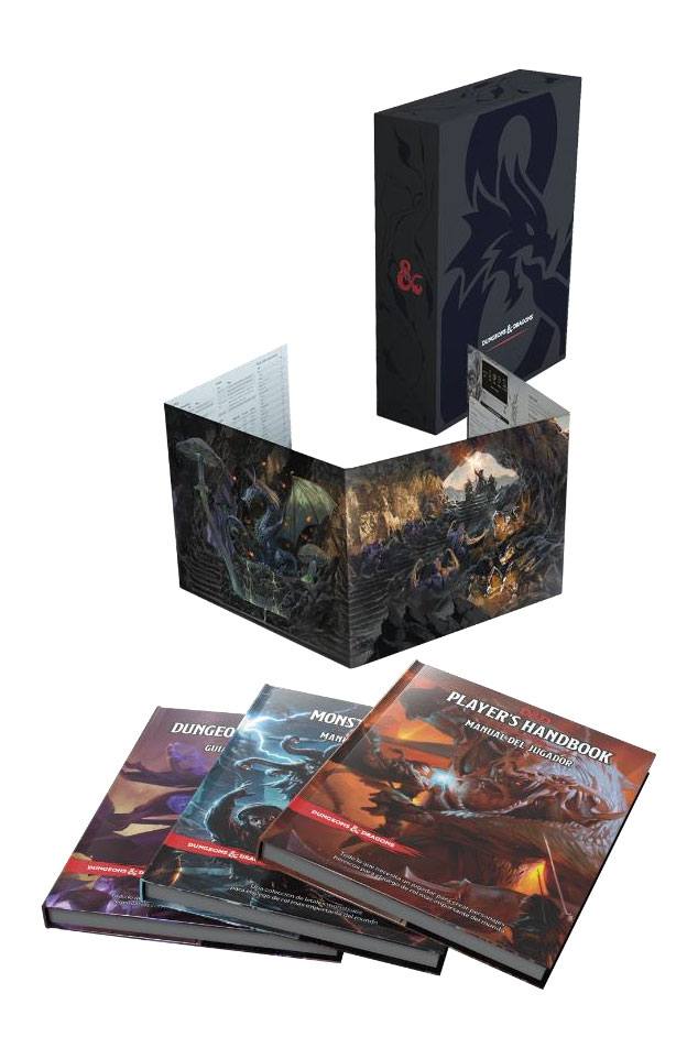 Dungeons & Dragons RPG Core Rulebooks Gift Set castellano - Collector4U