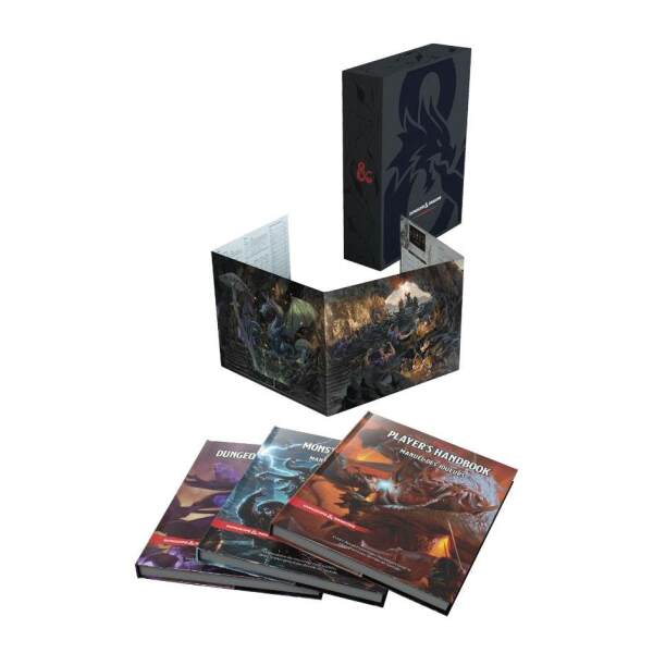 Dungeons & Dragons RPG Core Rulebooks Gift Set francés - Collector4U