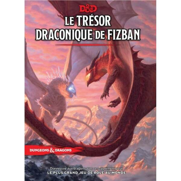 Dungeons & Dragons RPG Le trésor draconique de Fizban francés - Collector4U