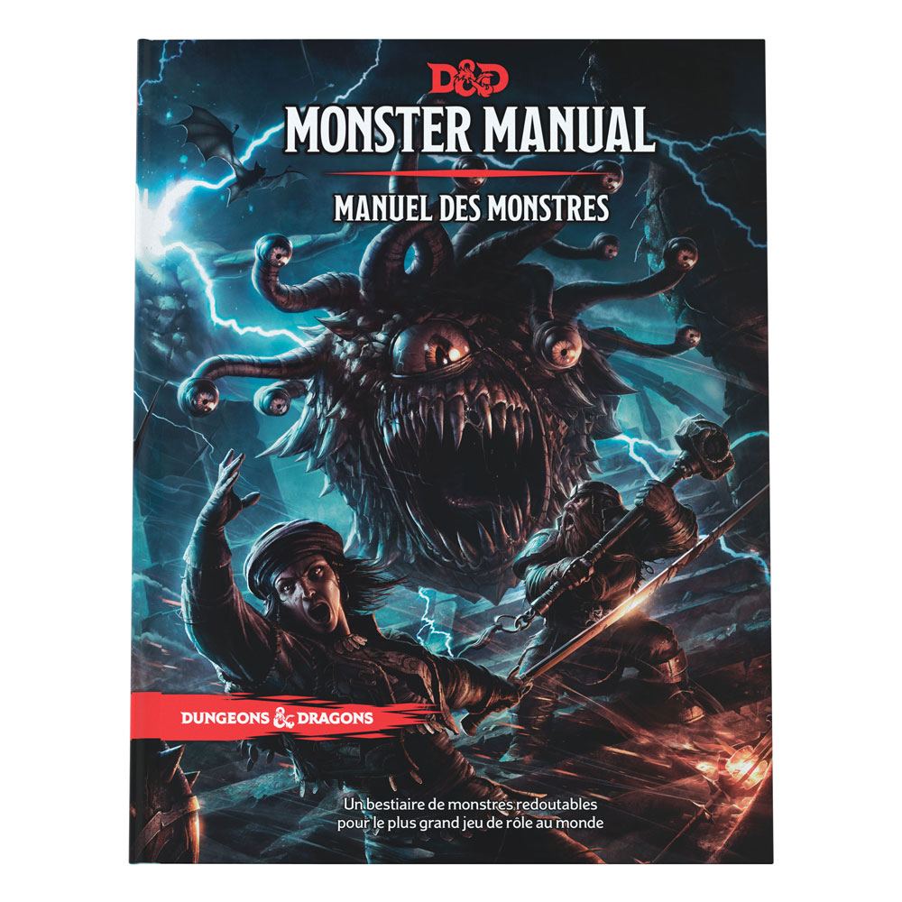 Dungeons & Dragons RPG Manual de monstruos francés - Collector4U