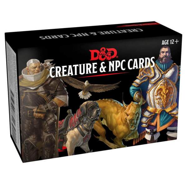 Dungeons & Dragons Spellbook Cards: Creatures and NPCS inglés - Collector4U