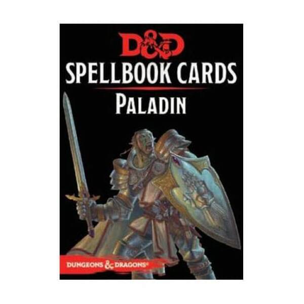 Dungeons & Dragons Spellbook Cards: Paladin inglés - Collector4U