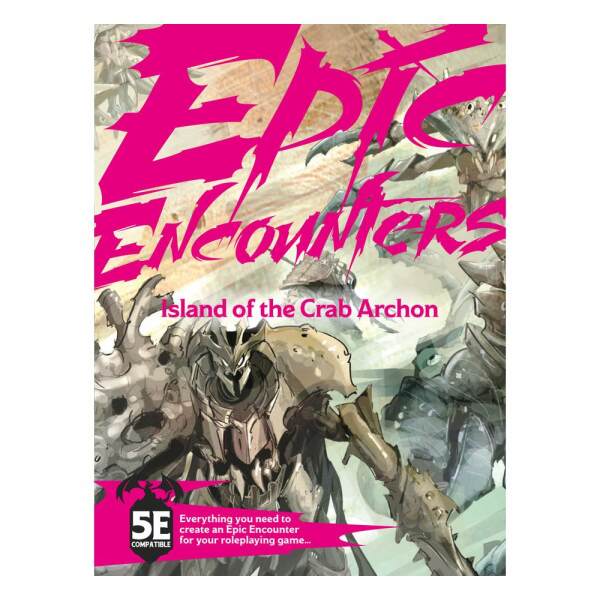 Epic Encounters RPG Juego de Mesa Island of the Crab Archon *Edición Inglés* - Collector4U