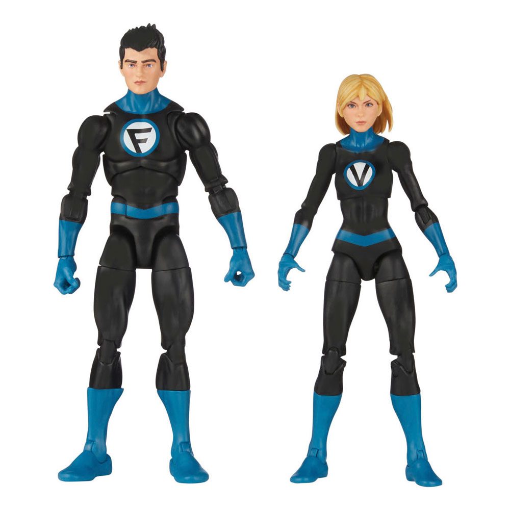Fantastic Four Marvel Legends Pack de 2 Figuras Franklin Richards y Valeria Richards 15 cm