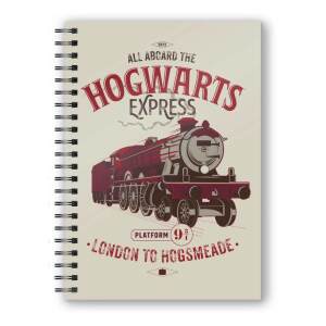 Harry Potter Libreta Efecto 3D All Aboard the Hogwarts Express - Collector4U