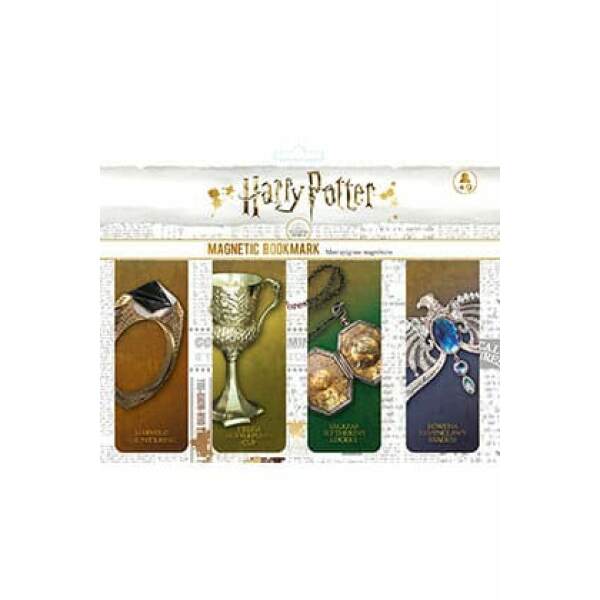 Harry Potter Set de 4 Marcapáginas Magnéticos B - Collector4U