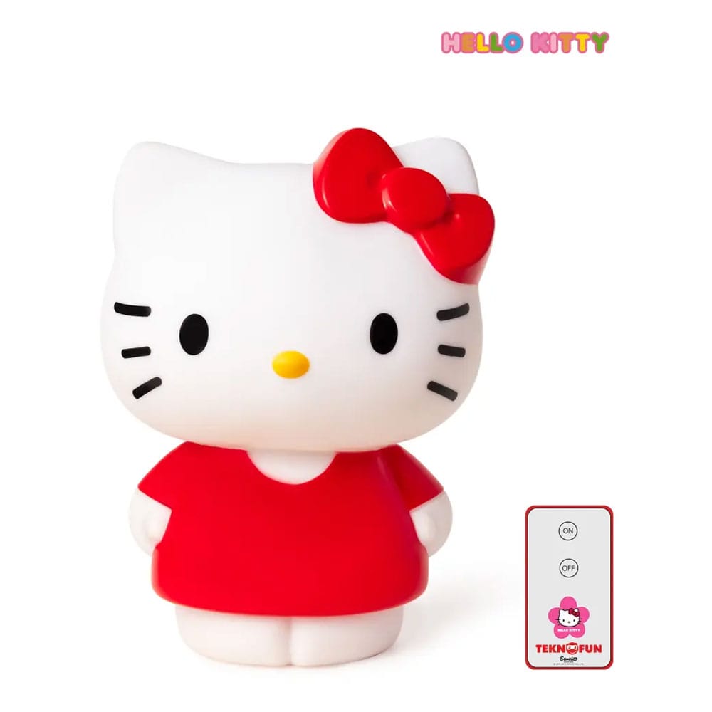 Hello Kitty Lámpara LED Hello Kitty Red 25 cm