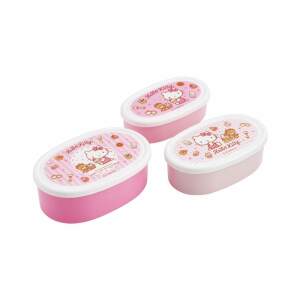 Hello Kitty Set de 3 fiambreras Sweety pink - Collector4U
