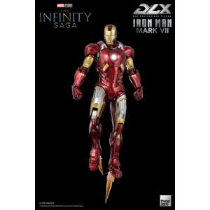 Infinity Saga Figura 1/12 DLX Iron Man Mark 7 17 cm