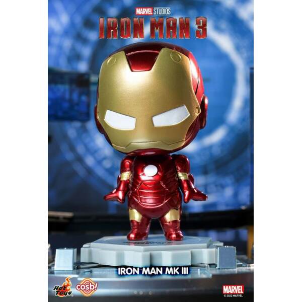 Iron Man 3 Minifigura Cosbi Iron Man Mark 3 8 cm