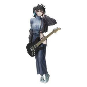 Juroku Illustration Estatua PVC Guitar Meimei Backless Dress 26 cm