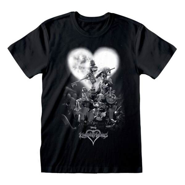 Kingdom Hearts Camiseta Poster talla XL