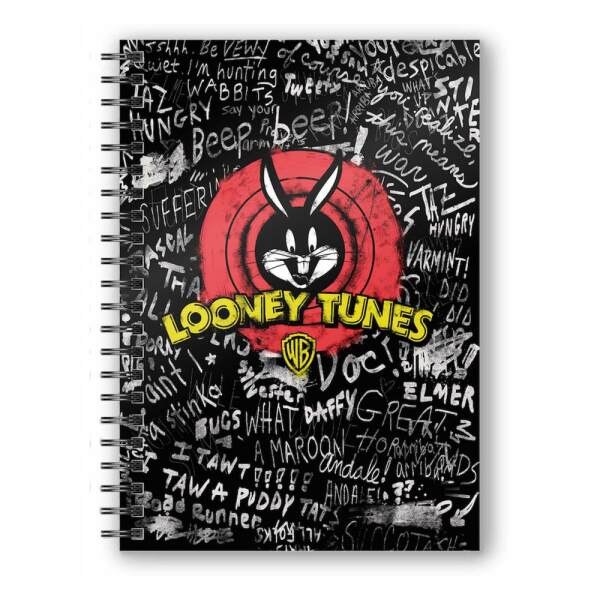 Looney Tunes Libreta Efecto 3D Bugs Bunny Face - Collector4U