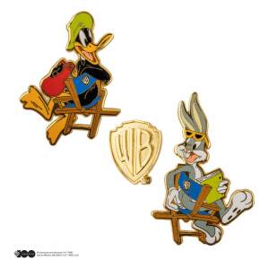 Looney Tunes Pack 2 Pin Chapas Bugs Bunny and Daffy Duck at Warner Bros Studio - Collector4u.com