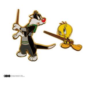 Looney Tunes Pack 2 Pin Chapas Tweety & Sylvester at Hogwarts - Collector4u.com